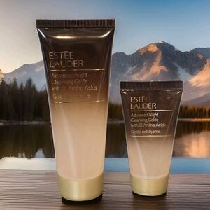 Estée Lauder LOT Advanced Night Cleansing Gel 15 Amino 2.5 oz + 1 oz Travel